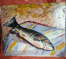 Nature morte poisson d'occasion  Pénestin