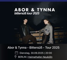 Konzerttickets abor tynna gebraucht kaufen  Tübingen