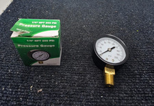 FONTE DE ÁGUA M2002-4L: medidor de tanque de pressão de água, montagem inferior de 1/4" 200 lb, usado comprar usado  Enviando para Brazil