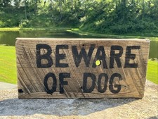 Primitive beware dog for sale  Boonville