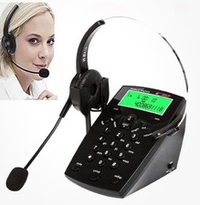Telefone de call center CALLANY com fone de ouvido com cancelamento de ruído (HT500) comprar usado  Enviando para Brazil