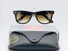 Usado, Óculos de Sol Ray-Ban RB2140 Original Wayfarer 50mm Clássico - Havana / Lente Marrom comprar usado  Enviando para Brazil