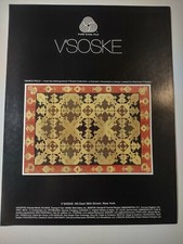 Tapetes Polo Marco Coleção Vsoske de Lã Pura Vintage Anos 80 Estampa Anúncio, usado comprar usado  Enviando para Brazil