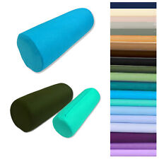 Capa Bolster* Tubo Cilindro Cama Macia Fina 100% Algodão Estojo Almofada Tamanho Personalizado, usado comprar usado  Enviando para Brazil