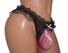 Pink skirted thong for sale  Dawsonville