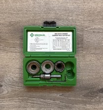 Kit de cortador de furo de metal duro troca rápida GREENLEE 660 1/2”-1-1/2” comprar usado  Enviando para Brazil
