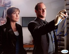 Usado, Christopher Meloni "Law & Order: SVU" autógrafo ASSINADO Stabler foto 8x10 B ACOA comprar usado  Enviando para Brazil