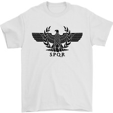 Camiseta Gimnasio SPQR Entrenamiento Culturismo para Hombre 100% Algodón segunda mano  Embacar hacia Mexico
