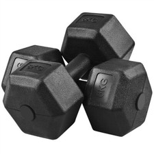 2x6kg dumbbells hex for sale  IPSWICH