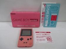 Usado, GB -- Console Game Boy Pocket rosa -- Caixa. Game Boy, Japão Game Nintendo. 18129 comprar usado  Enviando para Brazil