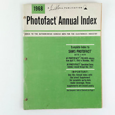 Sams photofact annual for sale  Los Angeles