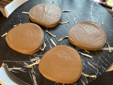 Ercol set leathercushions for sale  CORBY