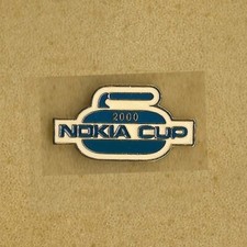 PINO LOGOTIPO ANTIGO NOKIA CUP 2000 CURLING CANADÁ comprar usado  Enviando para Brazil