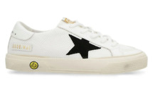 Tênis Golden Goose Kids May branco rede couro preto estrela tamanho 31 32 33 34 comprar usado  Enviando para Brazil