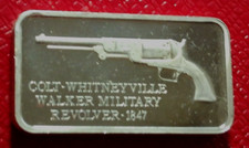Colt Percussion revólver militar barra-Lincoln perfeito estado 1 onça troy..925 prata, usado comprar usado  Enviando para Brazil