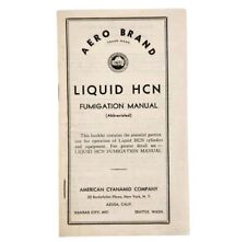 Cyanamid insecticide manual d'occasion  Expédié en Belgium