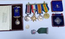 Ww1 medal set for sale  DROITWICH
