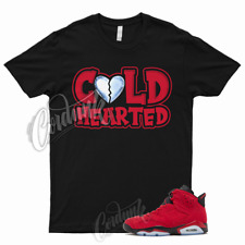 Camiseta COLD para combinar 6 retrô Toro Bravo Varsity University Red Bred Flu Game 1, usado comprar usado  Enviando para Brazil