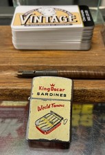 Isqueiro publicitário King Oscar Sardines  comprar usado Isqueiro publicitário King Oscar Sardines  comprar usado  Enviando para Brazil