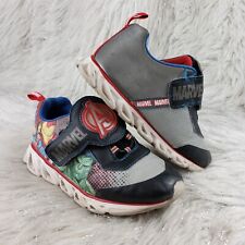 Sapatos MARVEL Avengers Hulk Homem de Ferro Capitão América Kids Light Up Tamanho 11 comprar usado  Enviando para Brazil