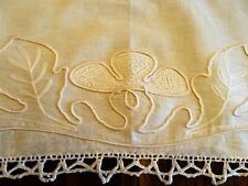 Vintage embroidered linen d'occasion  Expédié en Belgium
