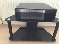 Black acrylic table for sale  TREORCHY
