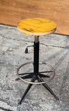 Sgabello industriale vintage usato  Zocca