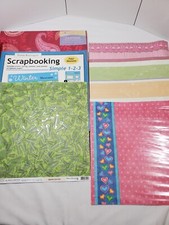 Scrapbooking supplies sheets for sale  Golden Valley