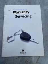 Genuine renault service for sale  LEICESTER