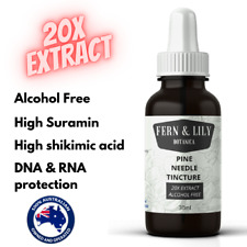 Usado, Tintura de agulha de pinho 30 ml 20x extrato Pinus koraiensis Suramin ácido shikímico comprar usado  Enviando para Brazil