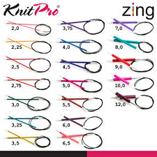Knitpro zing rundstricknadeln gebraucht kaufen  Eggenfelden