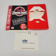 Jurassic Park: Rampage Edition (Sega Genesis, 1994) - SOMENTE CAIXA, usado comprar usado Jurassic Park: Rampage Edition (Sega Genesis, 1994) - SOMENTE CAIXA, usado comprar usado  Enviando para Brazil