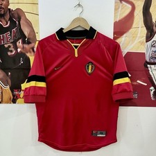 Vintage Belgium 1999 Home Nike Football Jersey Shirt Camiseta Trikot Maillot comprar usado  Enviando para Brazil