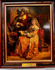 Antique oil painting for sale  MORPETH