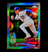 PETE CROW-ARMSTRONG NOVATO REFRATOR PRATA HOLO Cromo Não Automático - CUBOS, usado comprar usado PETE CROW-ARMSTRONG NOVATO REFRATOR PRATA HOLO Cromo Não Automático - CUBOS, usado comprar usado  Enviando para Brazil