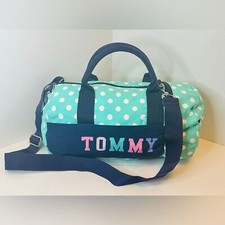 Usado, Mini bolsa tiracolo vintage Tommy Hilfiger turquesa e branca bolinhas comprar usado  Enviando para Brazil