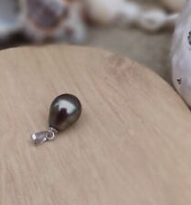 Pendentif perle noire d'occasion  Millas