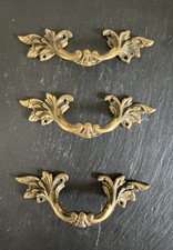 Antique brass drawer for sale  BEDFORD