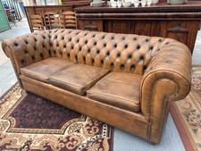 Fantastic tan leather for sale  LIVERPOOL