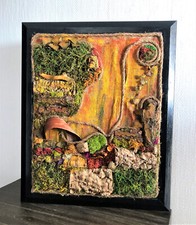 Tableau végétal peinture d'occasion  Sète