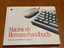 Apple macintosh benutzerhandbu gebraucht kaufen  Erlangen