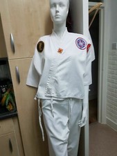 KIMONO SHOTOKAN AMATRUR ASSOCIAÇÃO MARCIAL AMA TERNO KARATÊ INFANTIL tamanho: 140 cm comprar usado  Enviando para Brazil