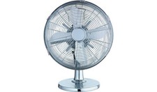 chrome desk fan for sale chrome desk fan for sale  UK