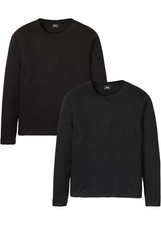 2er pack henleyshirt gebraucht kaufen  Kiel