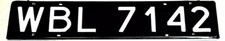 Poland license plate for sale  Sarasota