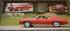 1972 Pontiac GTO Picture Feature Print 70 455 Ho Goat 3 comprar usado  Enviando para Brazil