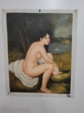 Quadro dama scena usato  Palermo