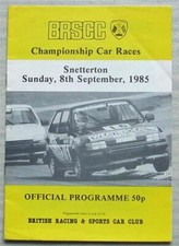 Snetterton sep 1985 for sale  LEICESTER