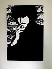 PHIL LYNOTT Thin Lizzy 'SOLO IN SOHO' ORIGINAL 36" x 24" CANVAS ART *FREE POST* comprar usado  Enviando para Brazil