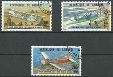 Timbres avions djibouti d'occasion  Saint-Germain-lès-Arpajon